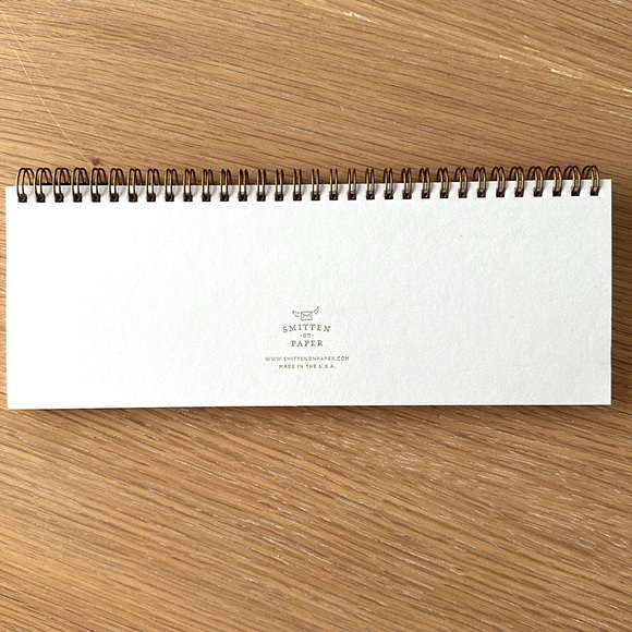 NEW Smitten on Paper | Keyboard Planner | Letterpress - Picture 2 of 4